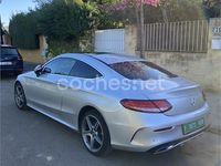 Usado Mercedes C180 156 CV (114 kW) 2017 Gris / plata Coupe