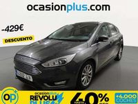 Usado Ford Focus Titanium 125 CV (91 kW) 2016 Gris Utilitario