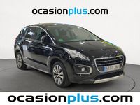 Usado Peugeot 3008 Style 120 CV (88 kW) 2016 Negro Berlina