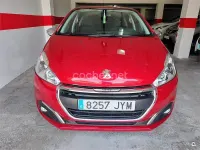 Usado Peugeot 208 Style 100 CV (73 kW) 2017 Rojo Utilitario