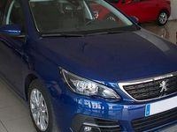 Usado Peugeot 308 Style 110 CV (80 kW) 2019 Eeg  pintura azul magnetic Familiar