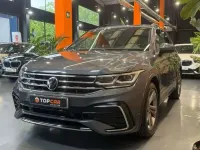 Usado VW Tiguan R-line 150 CV (110 kW) 2021 Gris SUV