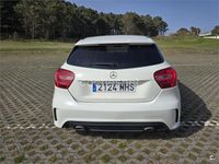 Usado Mercedes A200 AMG line 136 CV (100 kW) 2013 Blanco Berlina