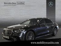 Usado Mercedes S500 435 CV (319 kW) 2022 Verde Berlina