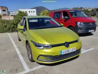 Usado VW Golf VII Style 150 CV (110 kW) 2020 Amarillo Utilitario