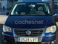 Usado VW Touran Highline 170 CV (125 kW) 2008 Azul Monovolumen