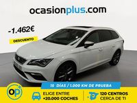 Usado Seat Leon FR 180 CV (132 kW) 2017 Blanco Familiar