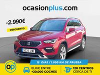 Usado Seat Ateca 150 CV (110 kW) 2022 Rojo SUV