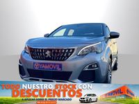 Usado Peugeot 3008 Allure 130 CV (95 kW) 2019 Gris SUV
