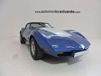 Usado Chevrolet Corvette 190 CV (139 kW) 1977 Azul Coupe