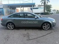 Usado Audi A6 190 CV (139 kW) 2010 Gris / plata Berlina