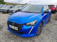 Usado Peugeot 208 Allure 102 CV (75 kW) 2023 Azul Utilitario
