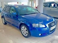 Usado Audi A3 Attraction 102 CV (75 kW) 2007 Azul Utilitario