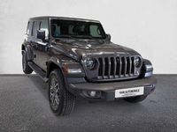 Usado Jeep Wrangler Unlimited Sahara 381 CV (280 kW) 2021 Gris SUV
