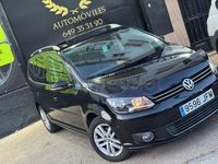 Usado VW Touran Advance 110 CV (80 kW) 2015 Negro Monovolumen
