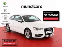 Usado Audi A3 Ambiente 110 CV (80 kW) 2015 Blanco Utilitario