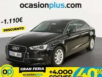 Usado Audi A3 Attraction 110 CV (80 kW) 2016 Negro Berlina