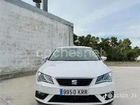 Usado Seat Leon Style 130 CV (95 kW) 2018 Blanco Berlina