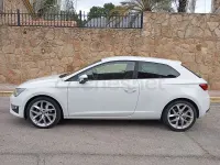 Usado Seat Leon FR 150 CV (110 kW) 2014 Blanco Berlina