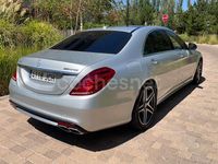 Usado Mercedes S63L AMG 585 CV (430 kW) 2015 Gris / plata Berlina