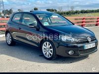 Usado VW Golf VI Sport 160 CV (117 kW) 2009 Negro Utilitario