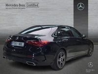 Usado Mercedes C220 AMG line 200 CV (147 kW) 2025 Negro obsidiana Berlina