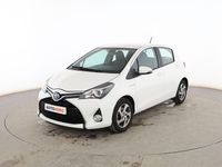 Usado Toyota Yaris Hybrid Active 101 CV (74 kW) 2014 Blanco Berlina