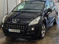 Usado Peugeot 3008 Active 112 CV (82 kW) 2012 Negro Berlina