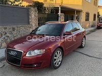 Usado Audi A4 140 CV (102 kW) 2007 Rojo Familiar