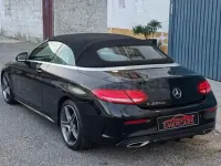 Usado Mercedes C220 170 CV (125 kW) 2017 Negro Descapotable