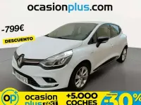 Usado Renault Clio LIMITED 90 CV (66 kW) 2017 Blanco Utilitario