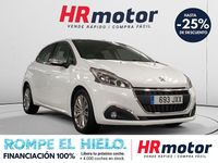 Usado Peugeot 208 Allure 100 CV (73 kW) 2017 Blanco Utilitario