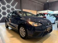 Usado Seat Ibiza Reference 95 CV (69 kW) 2018 Azul Utilitario