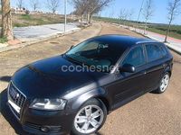 Usado Audi A3 Ambition 170 CV (125 kW) 2009 Negro Utilitario