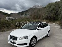 Usado Audi A3 Ambition 125 CV (91 kW) 2009 Blanco Utilitario