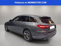 Usado Mercedes C200 163 CV (119 kW) 2022 Gris / plata Familiar