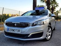 Usado Peugeot 508 SW Allure 150 CV (110 kW) 2015 Gris / plata Familiar
