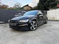 Usado Audi A3 S-Line 150 CV (110 kW) 2018 Negro Berlina