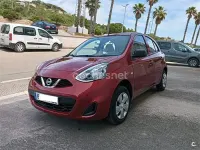 Usado Nissan Micra 80 CV (58 kW) 2014 Granate Utilitario