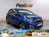 Usado Peugeot 108 Allure 69 CV (50 kW) 2021 Azul Utilitario