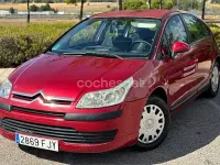 Usado Citroën C4 Exclusive 110 CV (80 kW) 2007 Rojo Berlina