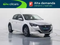 Usado Peugeot e-208 Allure 100 kW (136 CV) 2020 Blanco Utilitario