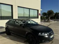 Usado Audi A3 Attraction 105 CV (77 kW) 2009 Negro Utilitario