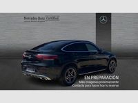 Usado Mercedes GLC220 AMG line 194 CV (142 kW) 2019 Negro obsidiana  pintura metalizada Coupe
