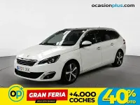 Usado Peugeot 308 Allure 150 CV (110 kW) 2015 Blanco Familiar