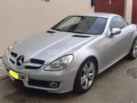 Usado Mercedes SLK200 163 CV (119 kW) 2009 Gris / plata Descapotable