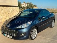Usado Peugeot 207 CC 120 CV (88 kW) 2012 Azul Descapotable