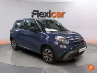 Usado Fiat 500L Cross 95 CV (69 kW) 2019 Azul Monovolumen