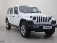 Usado Jeep Wrangler Sahara 200 CV (147 kW) 2020 Blanco SUV