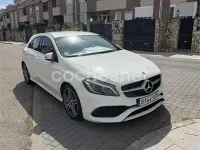 Usado Mercedes A200 AMG line 136 CV (100 kW) 2017 Blanco Berlina